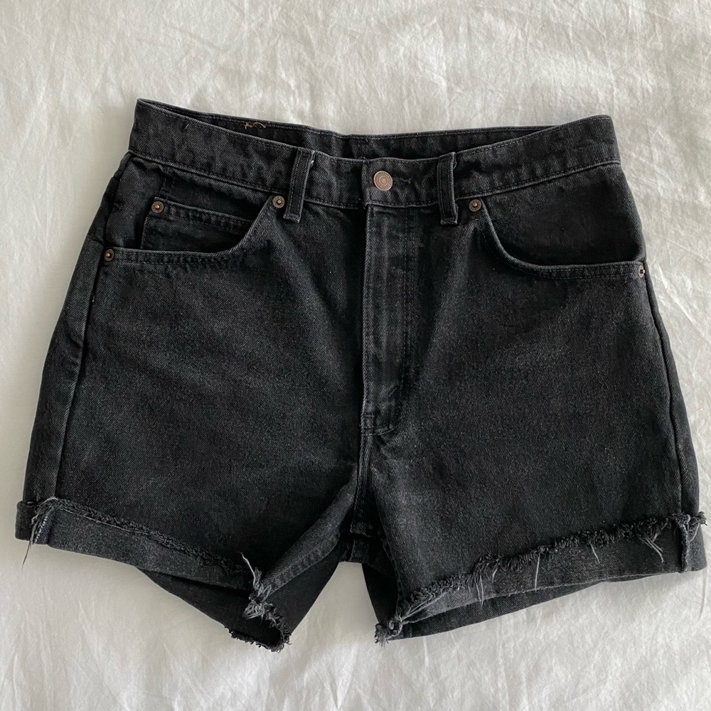 Vintage Orange Tag Levi Cutoff 501s